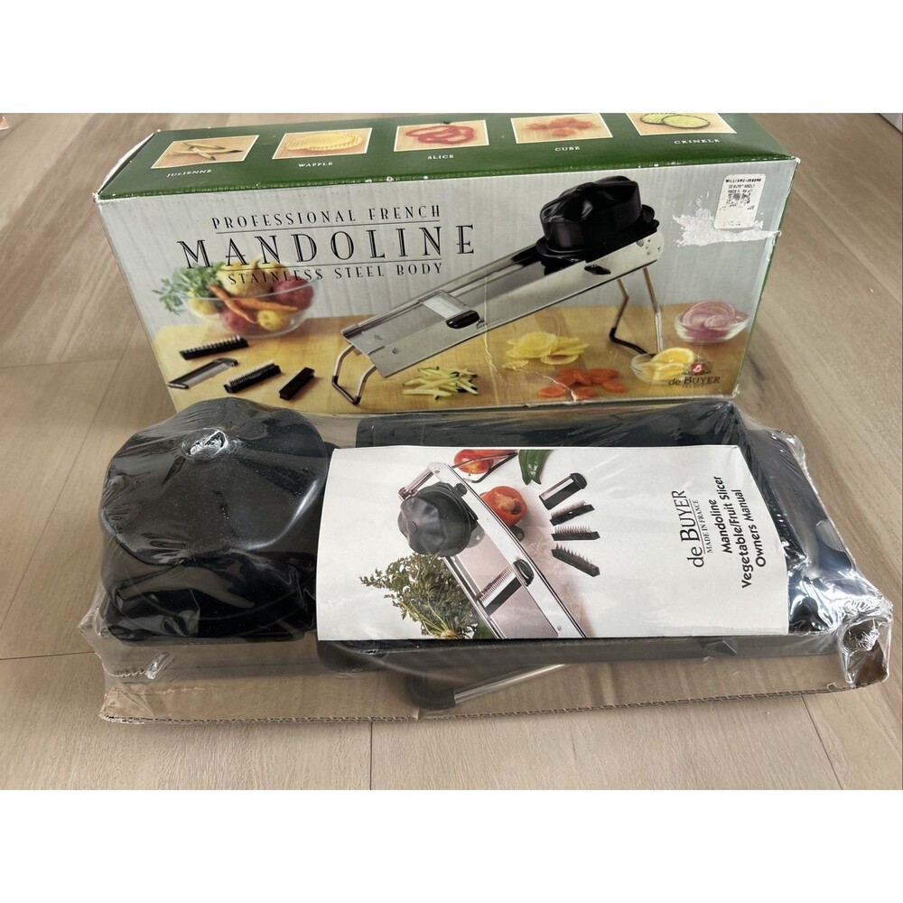 Vintage de Buyer Mandoline Slicer Pro Stainless Steel France Williams-Sonoma